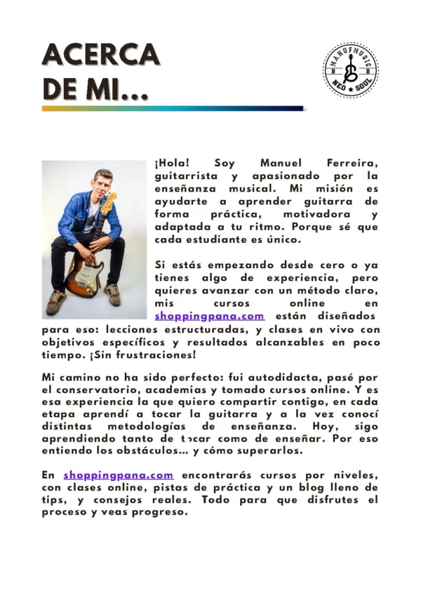 Guía para crear el hábito de tocar guitarra