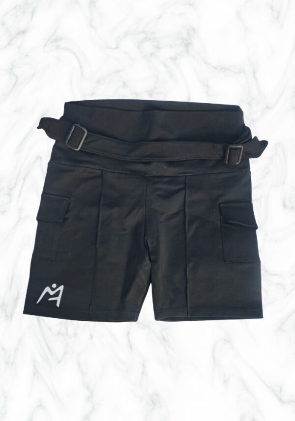 short deportivo negro