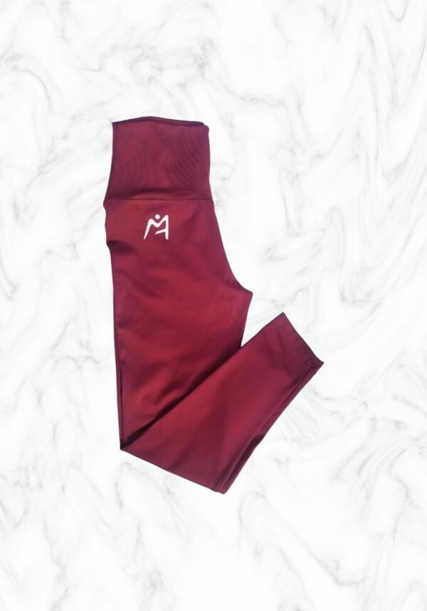 pantalón deportivo rojo vino linea colormom