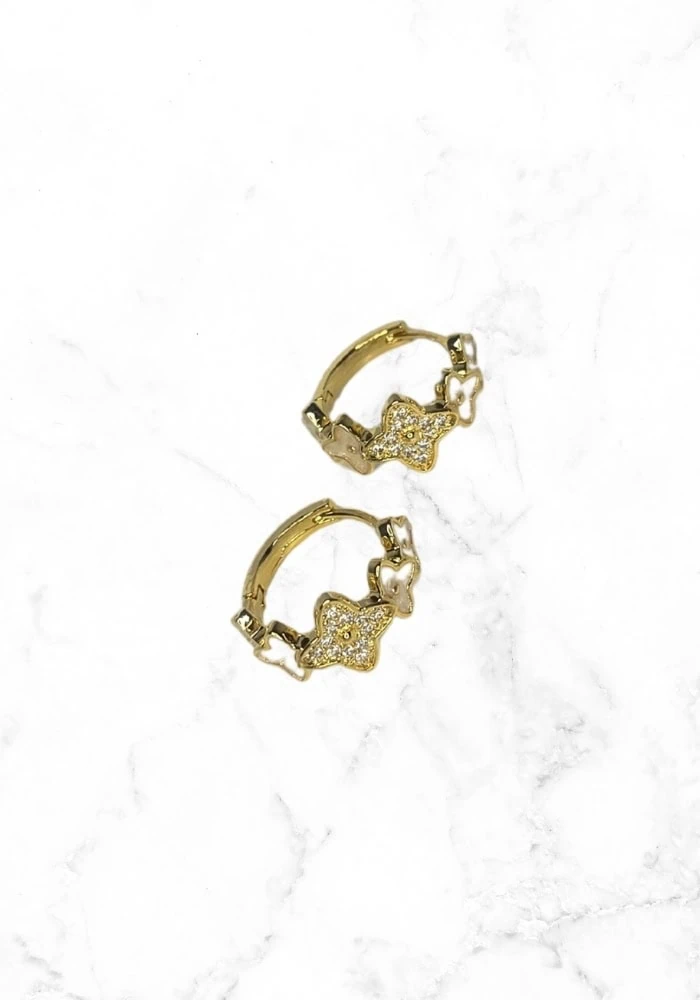 Argolla dorada estrella